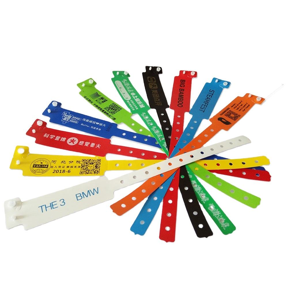 Custom Plastic Wristbands – Slim Band