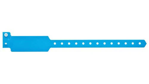 Custom Plastic Wristbands – Wide Face Band